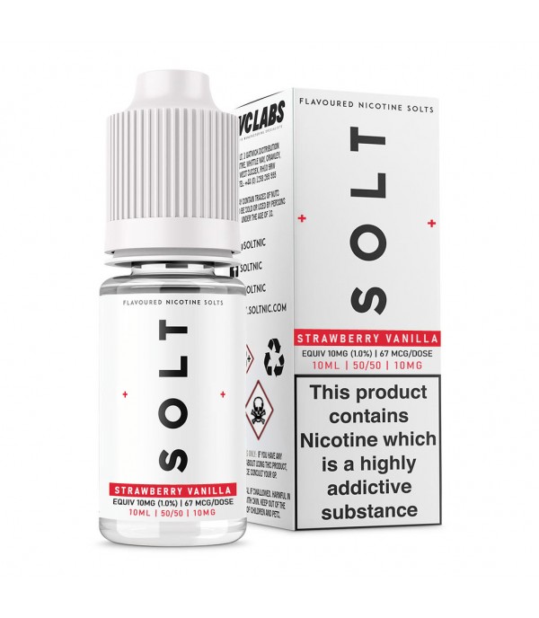 Solt E-Liquids - Strawberry Vanilla - 10ml