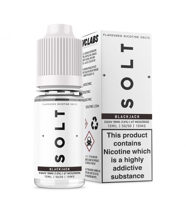 Solt E-Liquids - Blackjack - 10ml